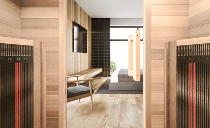 Sun Home Equinox Two-Person Full-Spectrum Infrared Sauna