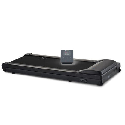 LifeSpan TR1200-Power Treadmill Desk with SC130 Smart Console + Glass Standing Desk
