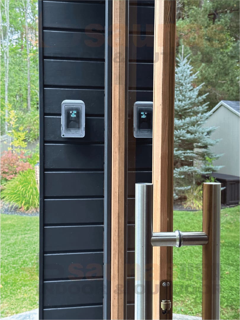 Compact Outdoor Sauna Kit – Patio XXS 3-Person Thermowood Cabin for Garden & Patio