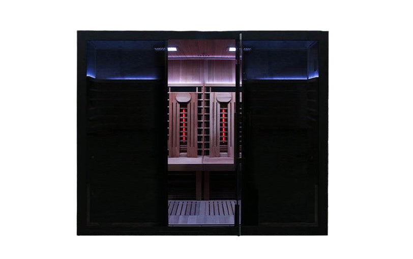 Sun Home Eclipse™ Four-Person Red Light & Infrared Sauna