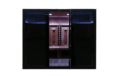 Sun Home Eclipse™ Four-Person Red Light & Infrared Sauna