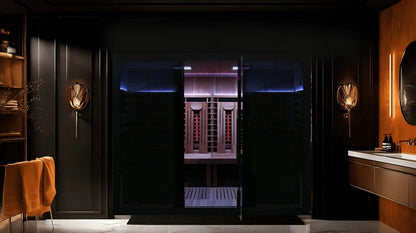 Sun Home Eclipse™ Four-Person Red Light & Infrared Sauna