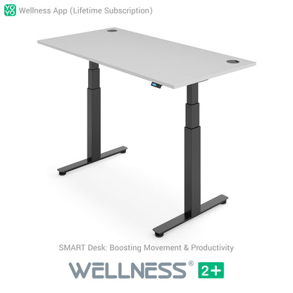 WELLNESS 2+ Smart Dual Motor Standing Desk