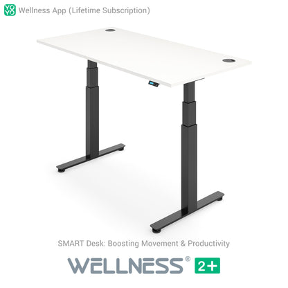 WELLNESS 2+ Smart Dual Motor Standing Desk