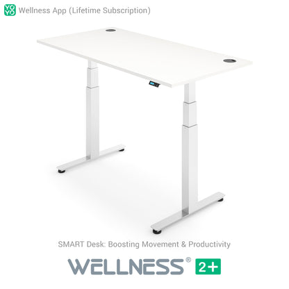 WELLNESS 2+ Smart Dual Motor Standing Desk