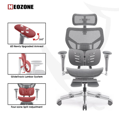 MUSSO X700 Ergonomic Office Chair with GlideTrack Technology
