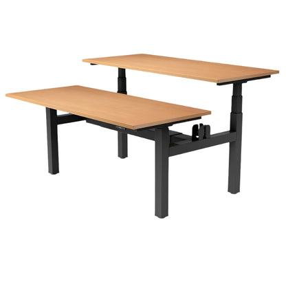 Yo-Yo DESK DUO+ YO-YO DESK Black Beech
