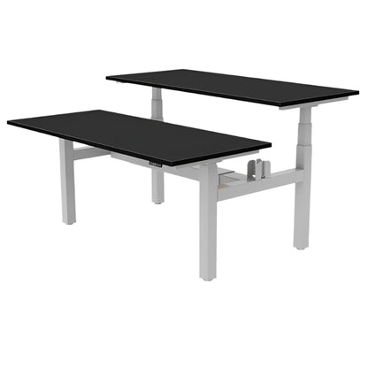 Yo-Yo DESK DUO+ YO-YO DESK Silver Black