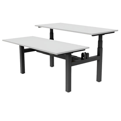 DUO+ Back-2-Back Dual Motor Extra Height Adjustable Standing Desk