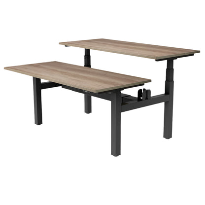 DUO+ Back-2-Back Dual Motor Extra Height Adjustable Standing Desk