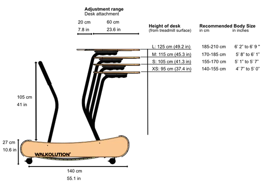 Walkolution Desk Attachment Add-on
