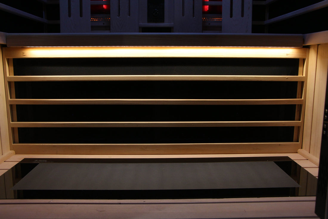 Sun Home Eclipse™ Two-Person Red Light & Infrared Sauna