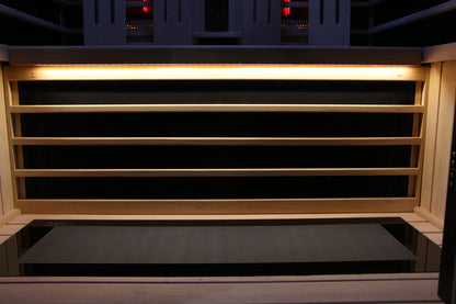 Sun Home Eclipse™ Two-Person Red Light & Infrared Sauna