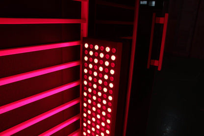 Sun Home Eclipse™ Two-Person Red Light & Infrared Sauna