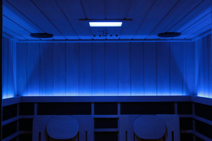 Sun Home Eclipse™ Two-Person Red Light & Infrared Sauna