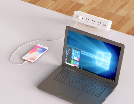 45° Power Socket