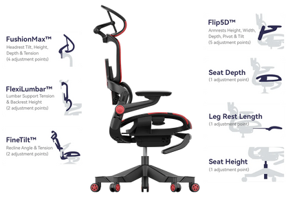 HINOMI Ergonomic Gaming Chair- H1 Pro