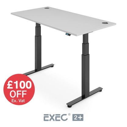 EXEC 2+ Dual Motor Height Adjustable Standing Desk