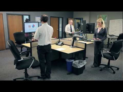 Ergotron WorkFit-A Single LD: An Adjustable Standing Desk Converter with Integrated Worksurface