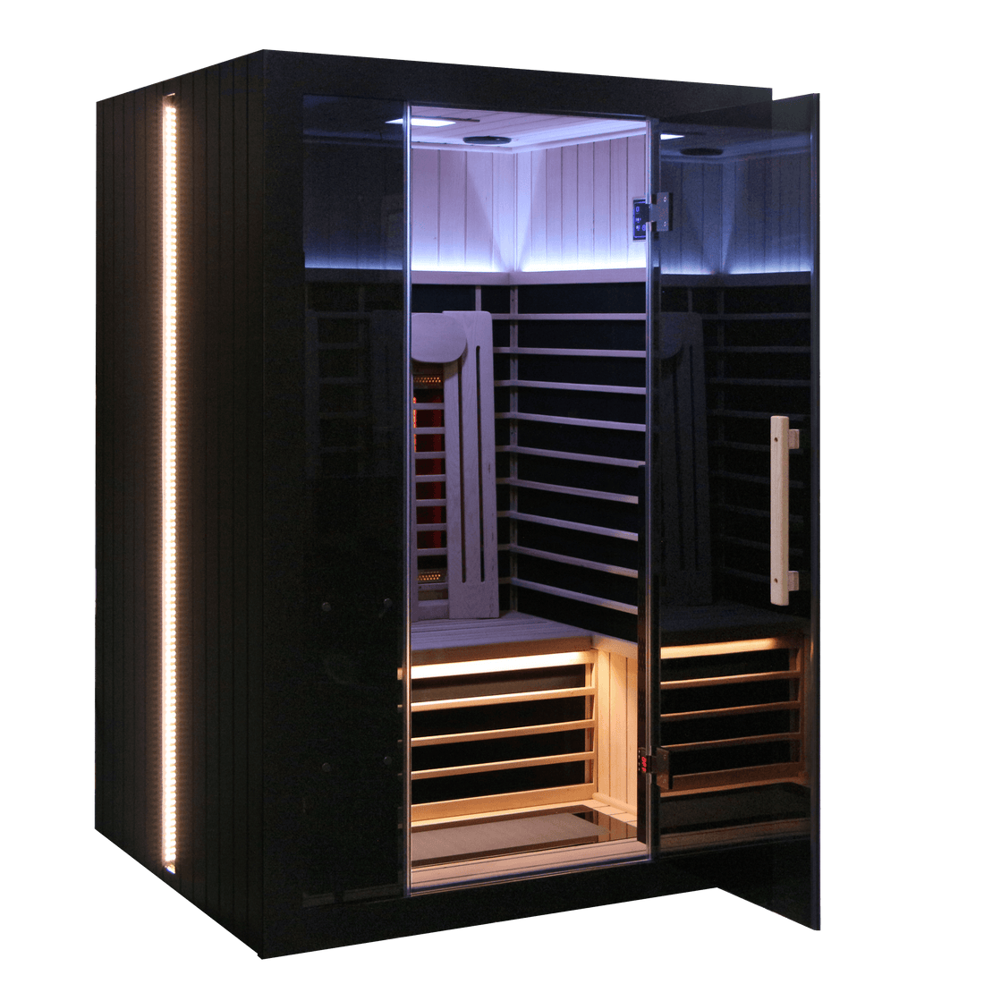 Sun Home Eclipse™ Two-Person Red Light & Infrared Sauna