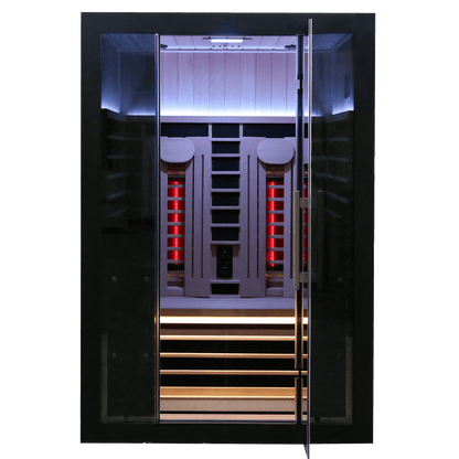 Sun Home Eclipse™ Two-Person Red Light & Infrared Sauna