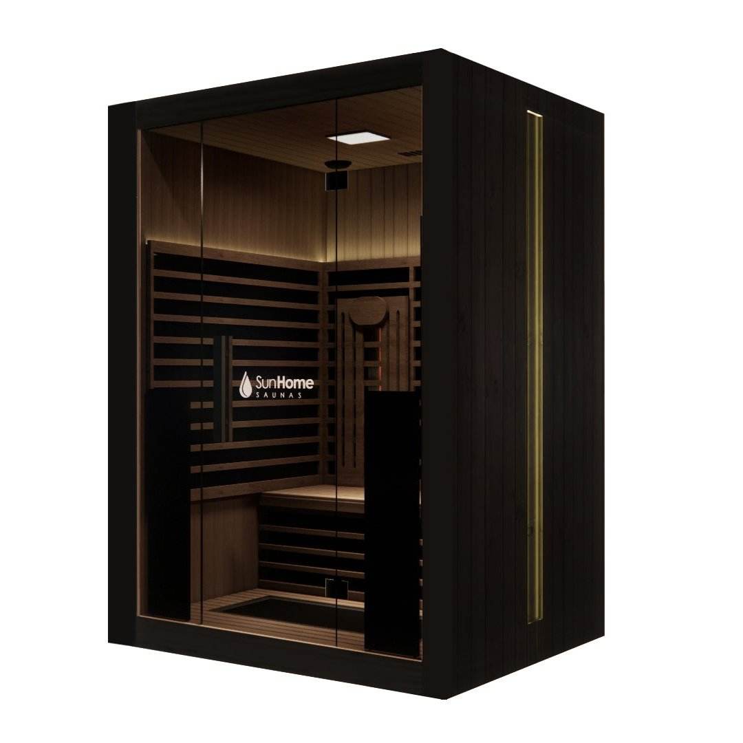 Sun Home Eclipse™ Two-Person Red Light & Infrared Sauna